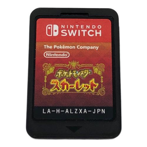 任天堂 (ニンテンドウ) ポケットモンスター スカーレット Nintendo Switch用ソフト CERO A (全年齢対象)