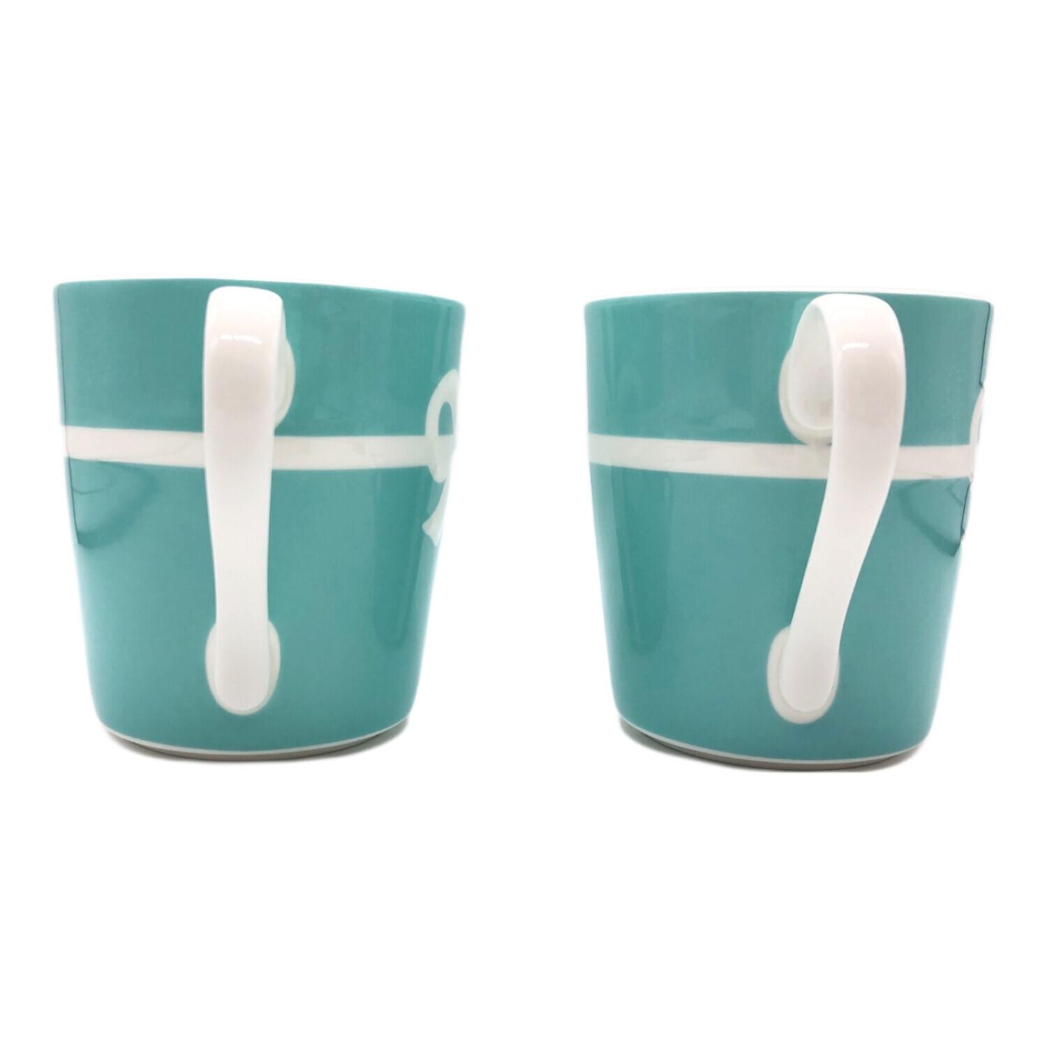TIFFANY & Co. (ティファニー) マグカップ ブルーボックス ペアセット 