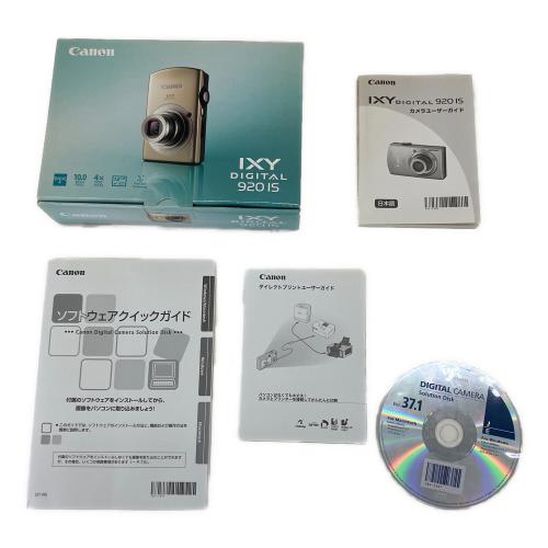CANON (キヤノン) コンパクトデジタルカメラ IXY 920 IS
