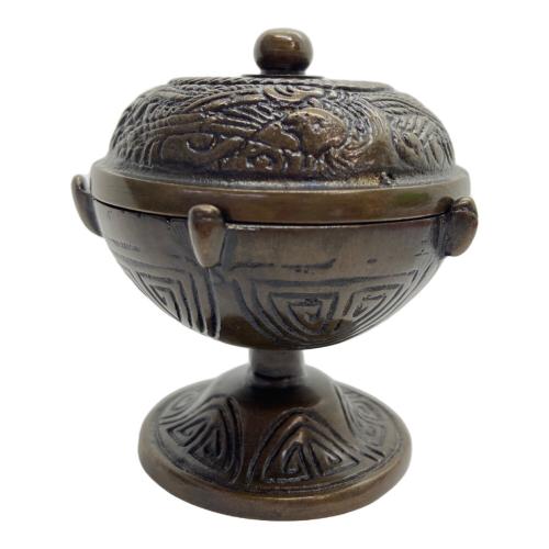 茶道具 唐銅 風炉蓋置