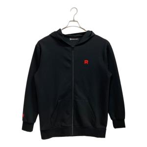 Pokemon Center (ポケモンセンター) ジップパーカー ロケット団 TEAM R  SIZE L ブラック