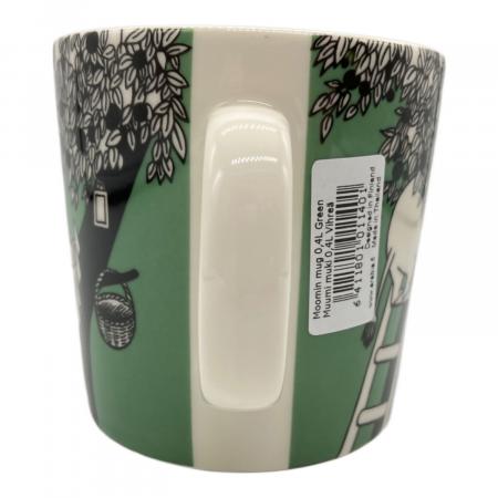 ARABIA(アラビア) MOOMIN(ムーミン）マグカップ 0.4L グリーン 復刻版