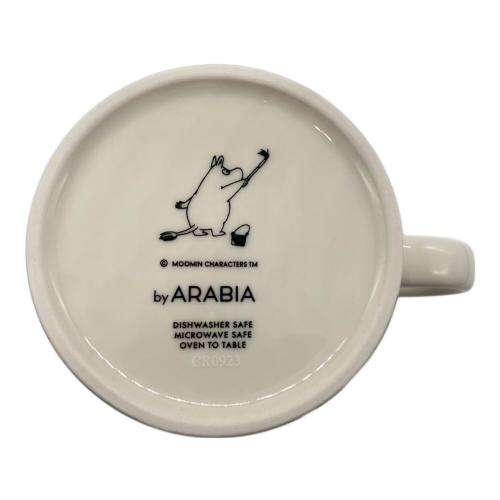 ARABIA(アラビア) MOOMIN(ムーミン）マグカップ 0.4L グリーン 復刻版