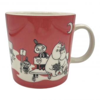 ARABIA(アラビア) MOOMIN(ムーミン）マグカップ 0.4L ピンク 復刻版