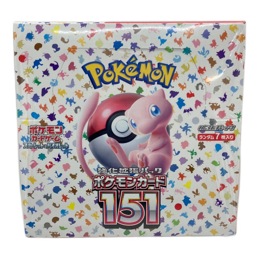 ポケモンカード151 BOX ポケモンカード｜トレファクONLINE