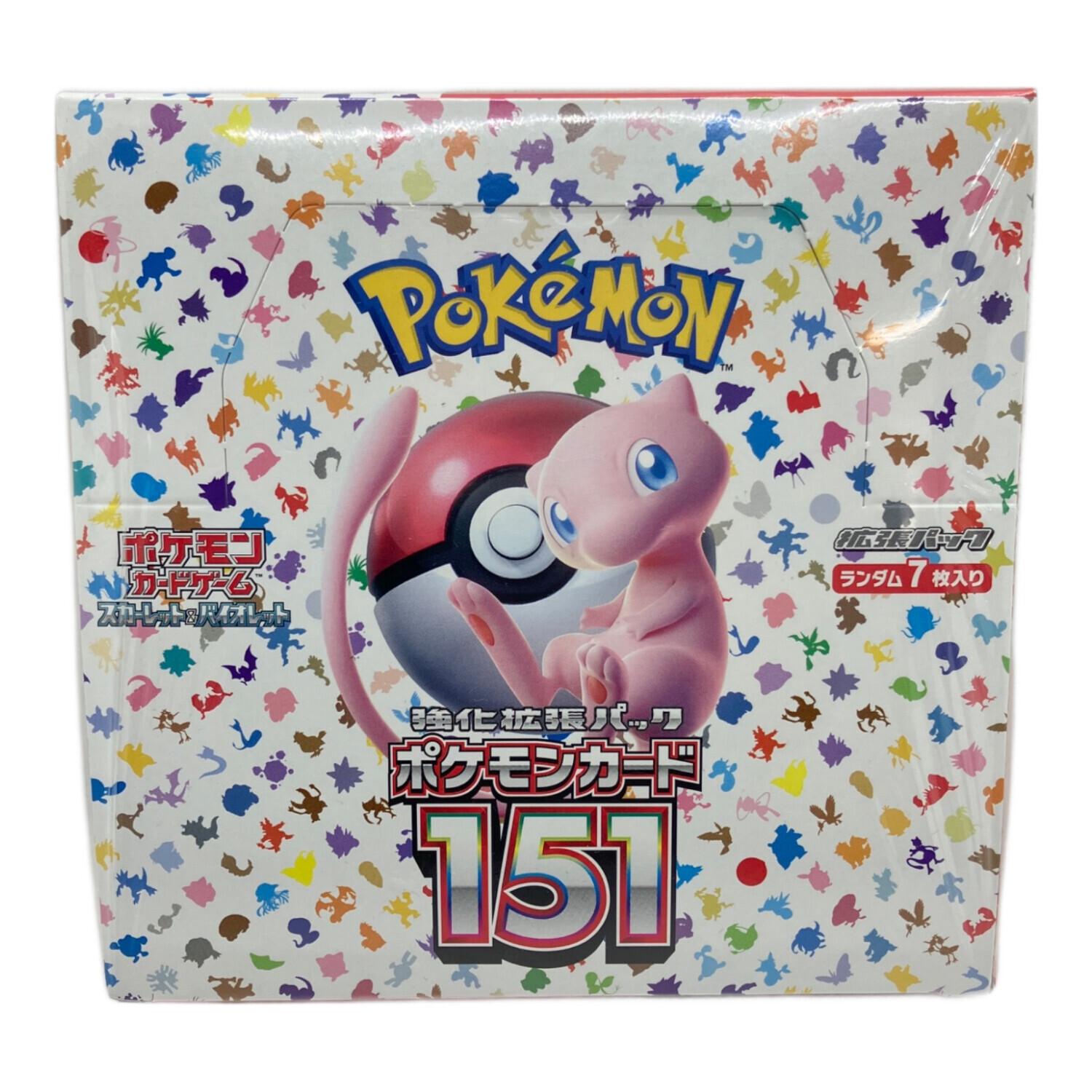 ポケモンカード151 BOX ポケモンカード｜トレファクONLINE