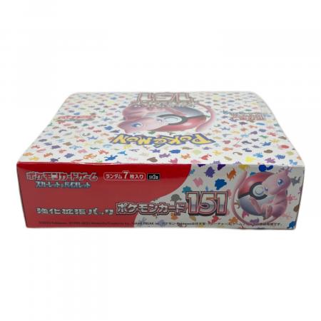 ポケモンカード151 BOX ポケモンカード｜トレファクONLINE