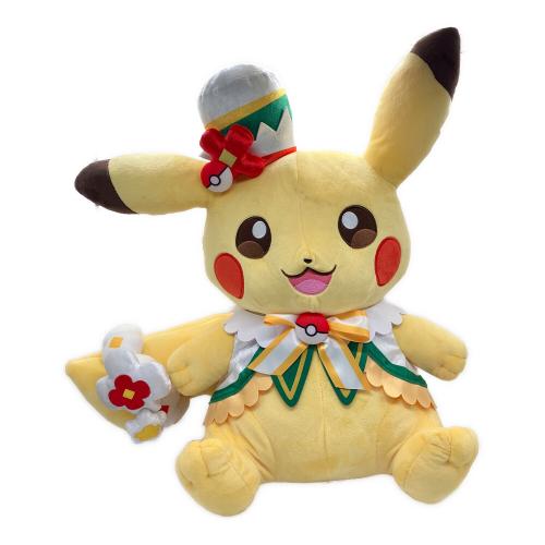 ポケパーク カントー 特大ピカチュウぬいぐるみ カーニバル衣装 ポケモングッズ
