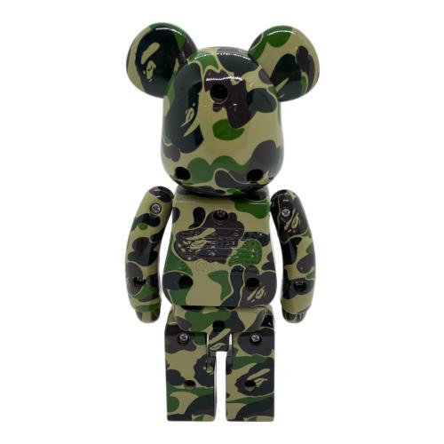 A BATHING APE (アベイシングエイプ) MEDICOM TOY　超合金BE@RBRICK ABC CAMO GREEN