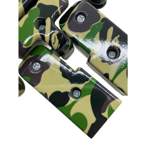 A BATHING APE (アベイシングエイプ) MEDICOM TOY　超合金BE@RBRICK ABC CAMO GREEN