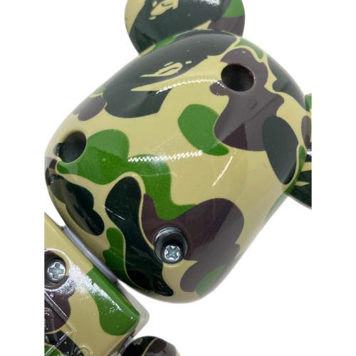 A BATHING APE (アベイシングエイプ) MEDICOM TOY　超合金BE@RBRICK ABC CAMO GREEN