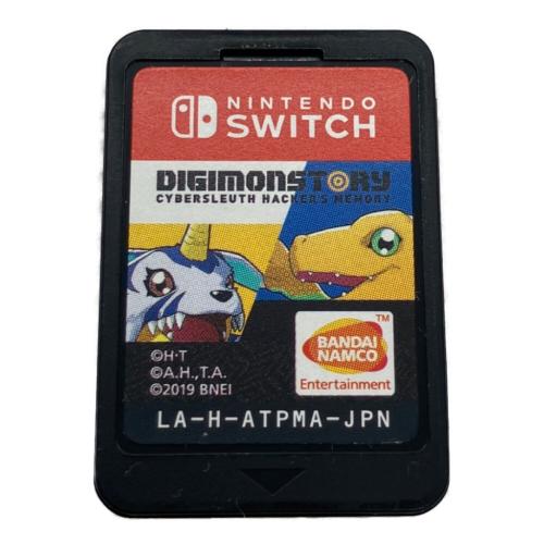 デジモンストーリーサイバースルゥース ハッカーズメモリー Nintendo Switch用ソフト CERO C (15歳以上対象)