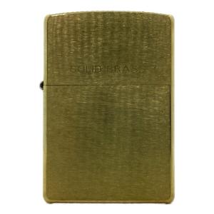 ZIPPO (ジッポ) オイルライター 1997年製 SOLID BRASS カラー：ゴールド