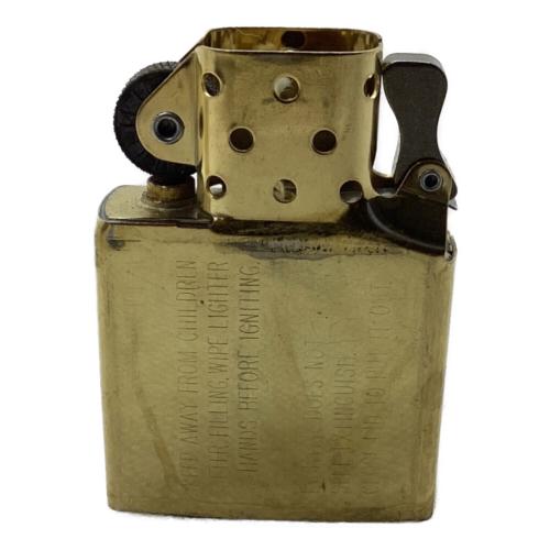 ZIPPO (ジッポ) オイルライター 1997年製 SOLID BRASS カラー：ゴールド