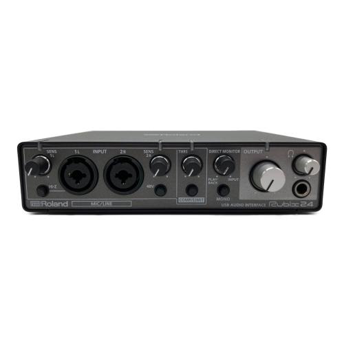 ROLAND(ローランド) USBオーディオ・インターフェース RUBIX24 ブラック