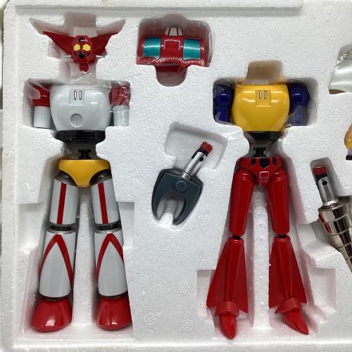BANDAI(バンダイ) 超合金魂 ゲッターロボ 3体セット(ゲッター1・2・3・イーグル・ジャガー・ベアー) レトロホビー 2001年発売