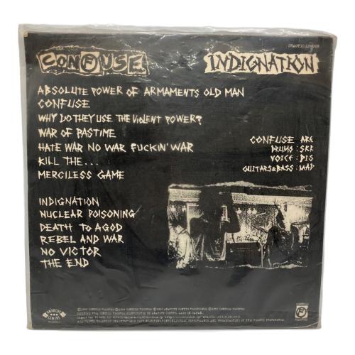 CONFUSE INDIGNATION レコード