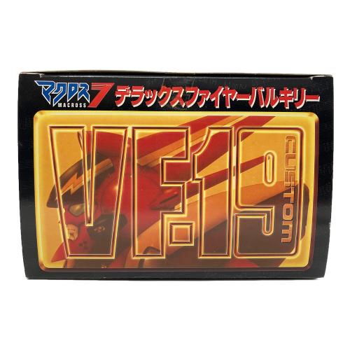 BANDAI(バンダイ) マクロス7 VF-19改 デラックスファイヤーバルキリー バサラスペシャル　1/65スケール レトロホビー 1995年発売