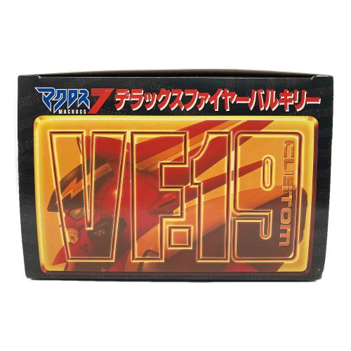 BANDAI(バンダイ) マクロス7 VF-19改 デラックスファイヤーバルキリー バサラスペシャル　1/65スケール レトロホビー 1995年発売