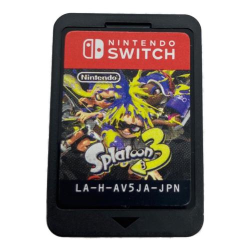 任天堂 (ニンテンドー) スプラトゥーン3 Nintendo Switch用ソフト CERO A (全年齢対象)