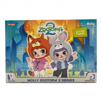 POP MART(ポップマート) MOLLY(モリー) × ズートピア2 アソートボックス 4個入り 未開封品