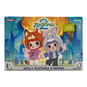 POP MART(ポップマート) MOLLY(モリー) × ズートピア2 アソートボックス 4個入り 未開封品