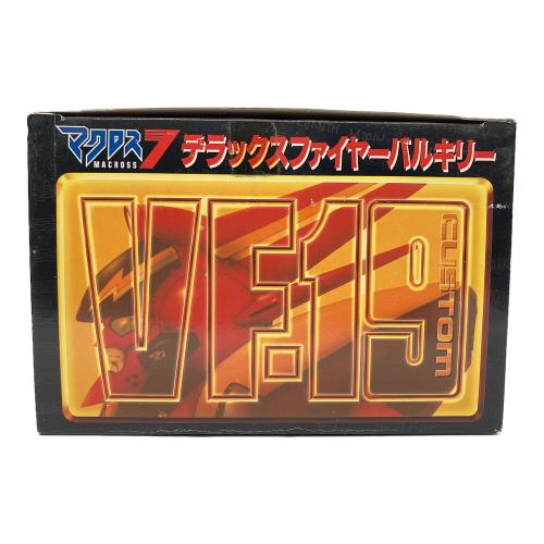 BANDAI(バンダイ) マクロス7 VF-19改 デラックスファイヤーバルキリー バサラスペシャル 1/65スケール レトロホビー 1995年発売