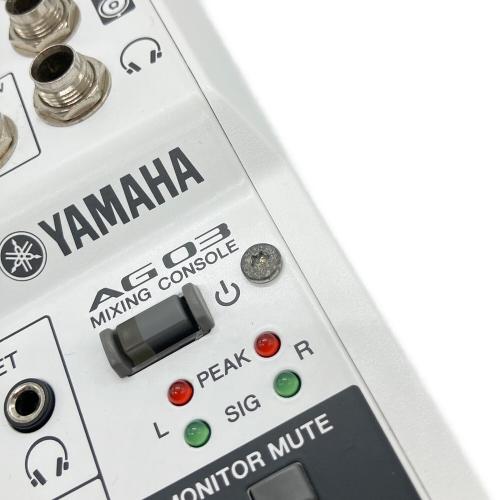 YAMAHA (ヤマハ) ウェブキャスティングミキサー AG03