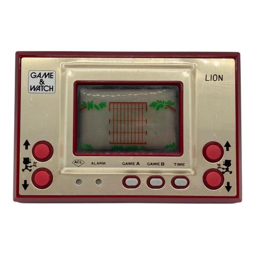 Nintendo(ニンテンドウ) GEME&WATCH LION LN-08 レトロゲーム機 レトロホビー 1981年発売