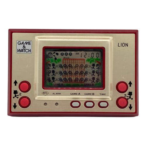 Nintendo(ニンテンドウ) GEME&WATCH LION LN-08 レトロゲーム機 レトロホビー 1981年発売