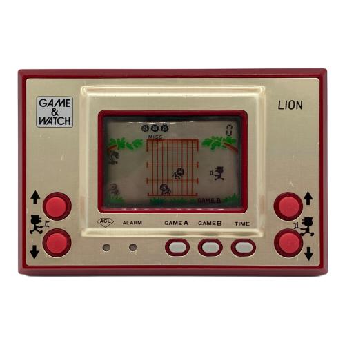Nintendo(ニンテンドウ) GEME&WATCH LION LN-08 レトロゲーム機 レトロホビー 1981年発売