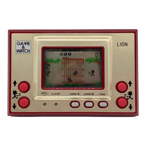 Nintendo(ニンテンドウ) GEME&WATCH LION LN-08 レトロゲーム機 レトロホビー 1981年発売