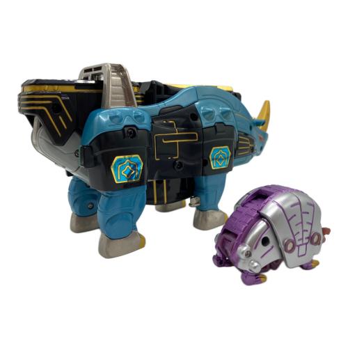 BANDAI(バンダイ) 百獣戦隊ガオレンジャー ガオイカロス(ガオファルコン・ガオライノス・ガオマジロ・ガオジュラフ・ガオディアス) レトロホビー