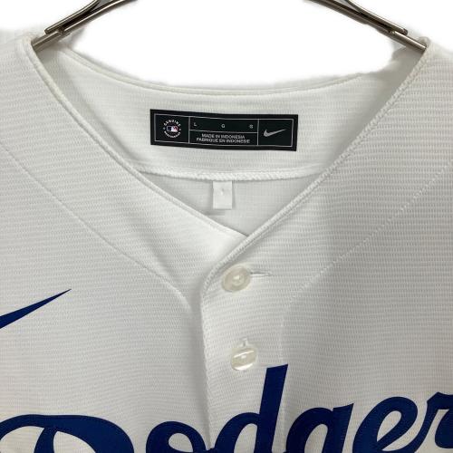 NIKE (ナイキ) ドジャース レプリカ ユニフォーム MLB 大谷選手 T770-LDWH-LD7-S4 LDWHLD7S14 メンズ SIZE L ホワイト