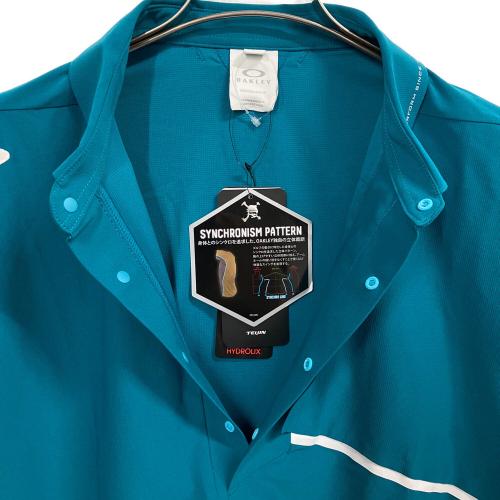OAKLEY (オークリー) ポロシャツ ゴルフウェア(トップス) FOA405091 メンズ SIZE 2XL ブルー