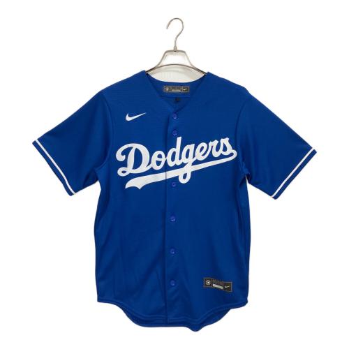 NIKE (ナイキ) ゲームシャツ T770-LDRS ドジャース ムーキー・ベッツ メンズ SIZE S ブルー