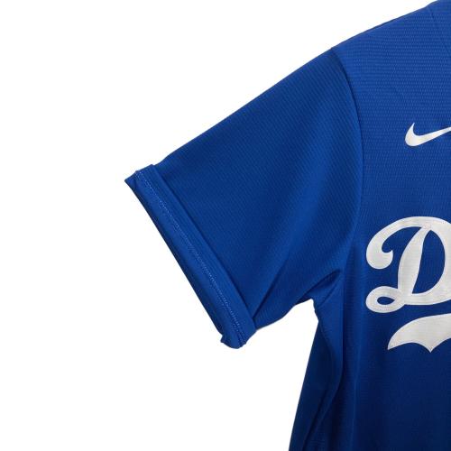 NIKE (ナイキ) ゲームシャツ T770-LDRS ドジャース ムーキー・ベッツ メンズ SIZE S ブルー