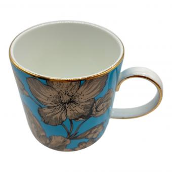 Wedgwood(ウェッジウッド) バイブランス マグカップ ターコイズフラワー