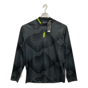 adidas (アディダス) コードカオス モックネック 長袖シャツ ゴルフウェア(トップス) JJ0227 メンズ SIZE L グレー