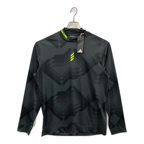 adidas (アディダス) コードカオス モックネック 長袖シャツ ゴルフウェア(トップス) JJ0227 メンズ SIZE L グレー