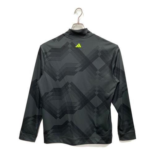 adidas (アディダス) コードカオス モックネック 長袖シャツ ゴルフウェア(トップス) JJ0227 メンズ SIZE L グレー