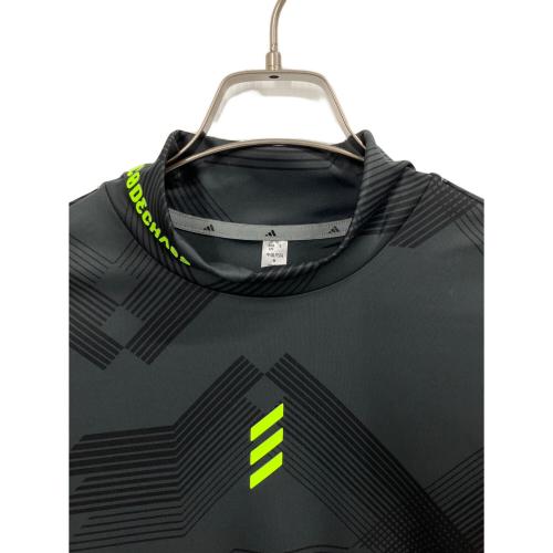 adidas (アディダス) コードカオス モックネック 長袖シャツ ゴルフウェア(トップス) JJ0227 メンズ SIZE L グレー