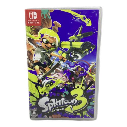 Nintendo (ニンテンドー) スプラトゥーン3 Nintendo Switch用ソフト CERO A (全年齢対象)