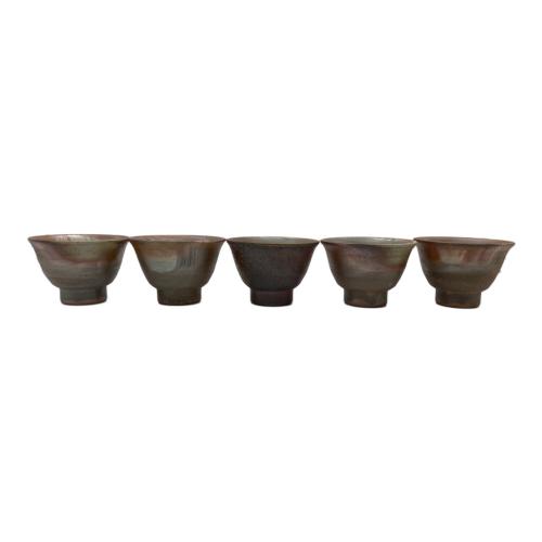 福田一楽造 備前焼(ビゼンヤキ) 茶器揃え