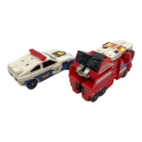 タカラ 太陽の勇者ファイバード 4体合体スーパーガーディオン レトロホビー 1991年発売
