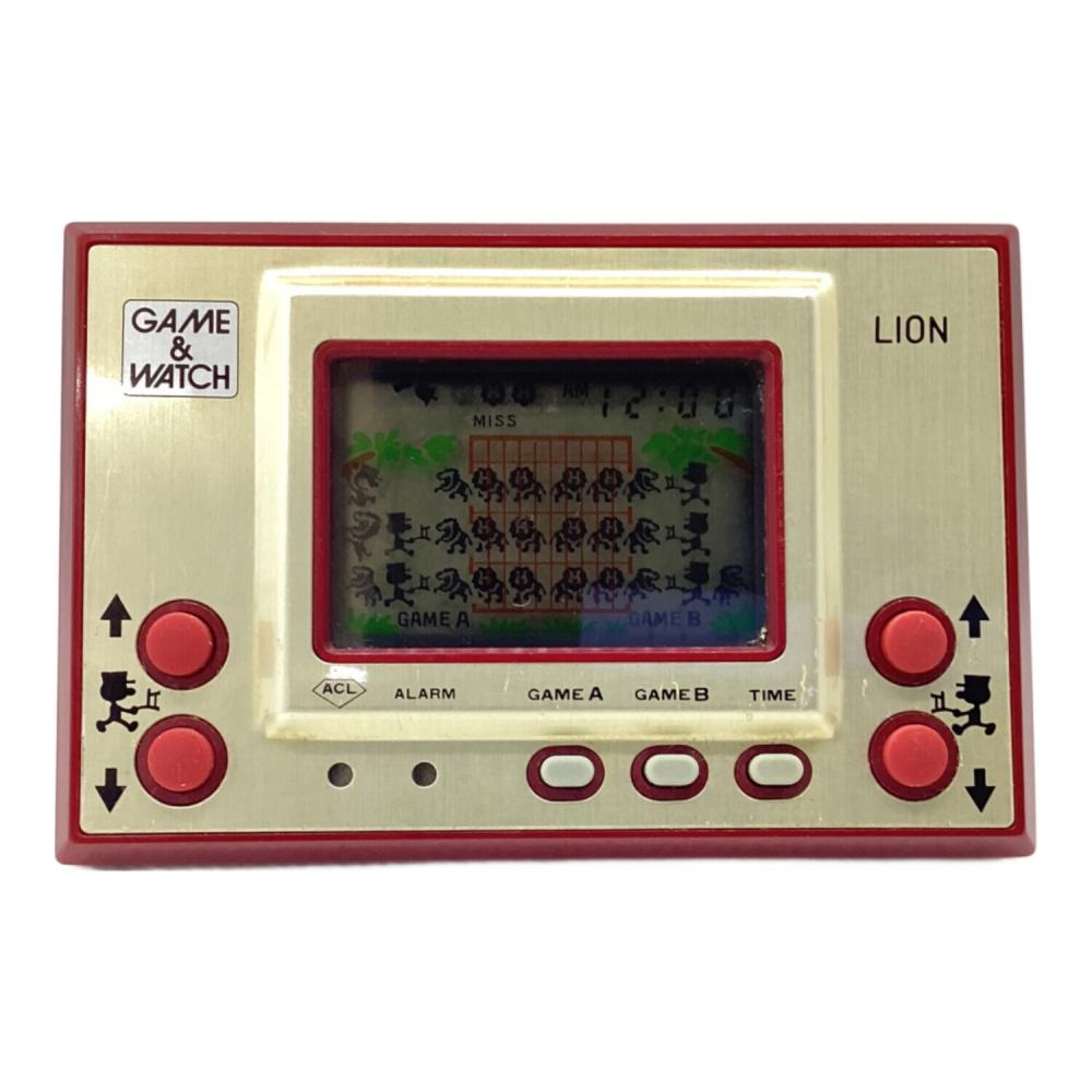 【動作良好】GAME & WATCH LION LN-08 Nintendo (ニンテンドー) GAME&WATCH LION LN-08｜トレファクONLINE
