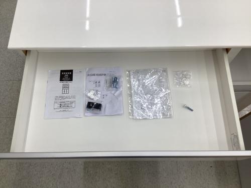 ニトリ キッチンカウンター ホワイト リガーレ