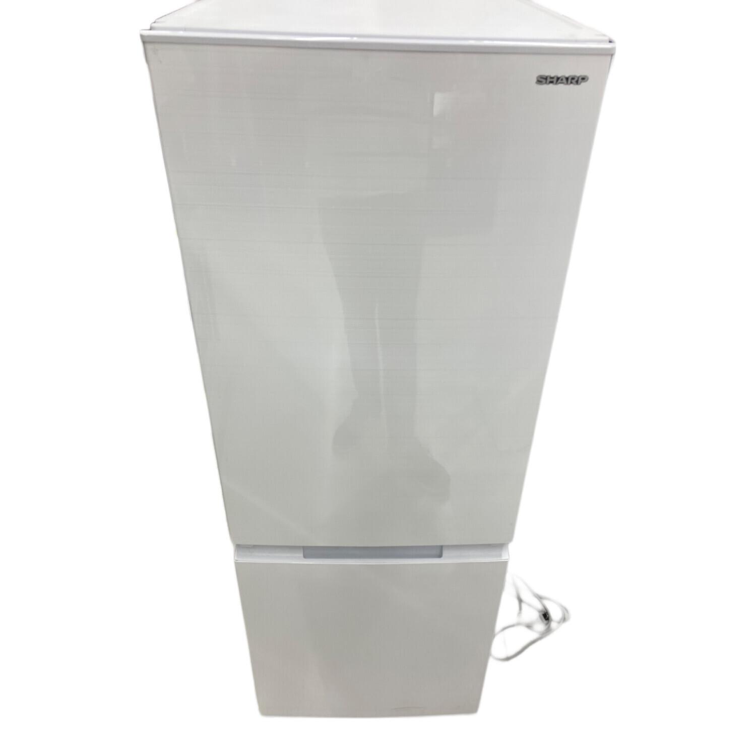 SHARP (シャープ) 2ドア冷蔵庫 ファン式 SJ-D18G-W 2021年製