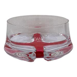 DANSK (ダンスク) コベンスタイル グラスウェア シリアルボウル レッド