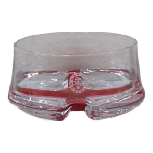 DANSK (ダンスク) コベンスタイル グラスウェア シリアルボウル レッド